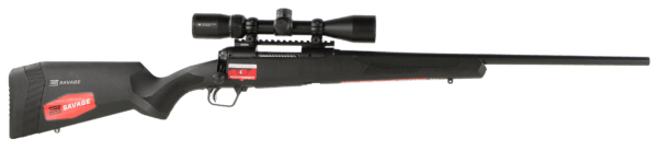 Savage Arms 57300 110 Apex Hunter XP 223 Rem 4+1 20″ Matte Black Metal Synthetic Stock Vortex Crossfire II 3-9x40mm Scope