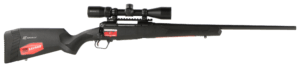 Savage Arms 57305 110 Apex Hunter XP 7mm-08 Rem 4+1 20″ Matte Black Metal Synthetic Stock Vortex Crossfire II 3-9x40mm Scope