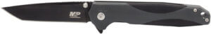 S&W KNIFE M&P M2.0 2-TONE CLIP FOLDER 3.5 TANTO FNGR FLIPPER