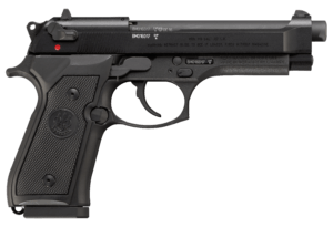Beretta USA J90A1M9F19 M9 22 LR 15+1 5.30″ Black Burniton Steel Slide & Aluminum with Beavertail Frame w/Checkered Black Aluminum Grip