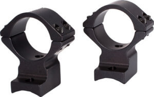 Talley 930734 Ring/Base Combo Black Anodized Aluminum 1″ Tube Compatible w/Weatherby Vanguard Low Rings 1 Pair