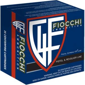 Fiocchi 25XTP Hyperformance Defense 25 ACP 35 gr Hornady XTP Hollow Point 50rd Box