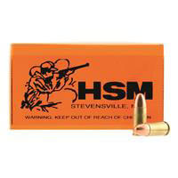 HSM 9MM2R Training Target 9mm Luger 115 gr Full Metal Jacket (FMJ) 50rd Box