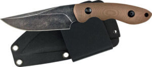 ABKT ELITE BOOT KNIFE 3.5 BLADE W/ METAL & NYLON CLIPS