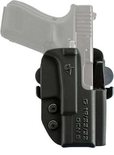 Comp-Tac C708SS188RBKN Warrior OWB Black Kydex Belt Loop Fits Sig P320 Compact/Sig 250 Compact 9/40 Right Hand