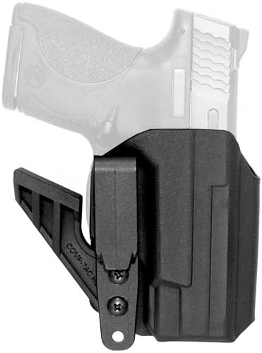Comp-Tac C756GL069RBKN eV2 AIWB Black Kydex Belt Clip Fits Glock 43/43X Right Hand