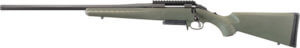 Ruger 26917 American Predator 7mm-08 Rem 4+1 22″ Matte Black Heavy Barrel Moss Green Synthetic/Left Hand