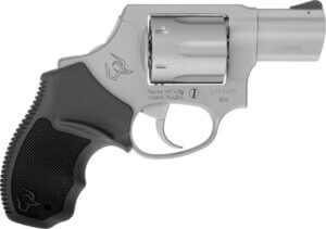 Taurus 2856029CH 856 38 Special +P Caliber with 2″ Barrel 6rd Capacity Cylinder Overall Matte Finish Stainless Steel Concealed Hammer Frame & Finger Grooved Black Rubber Grip