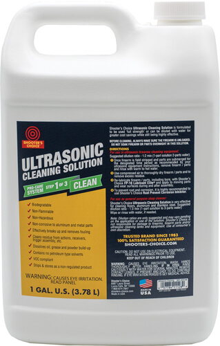 SHOOTERS CHOICE ULTRASONIC CLEANING SOLUTION 1-GALLON