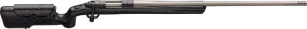Browning 035438282 X-Bolt Max Long Range 6.5 Creedmoor 4+1 26 Stainless Fluted Heavy Barrel  Gray Recoil Hawg Muzzle Brake  Matte Black Steel Receiver  Black/Gray Speckled Adjustable Comb Max Stock  Suppressor & Optics Ready”