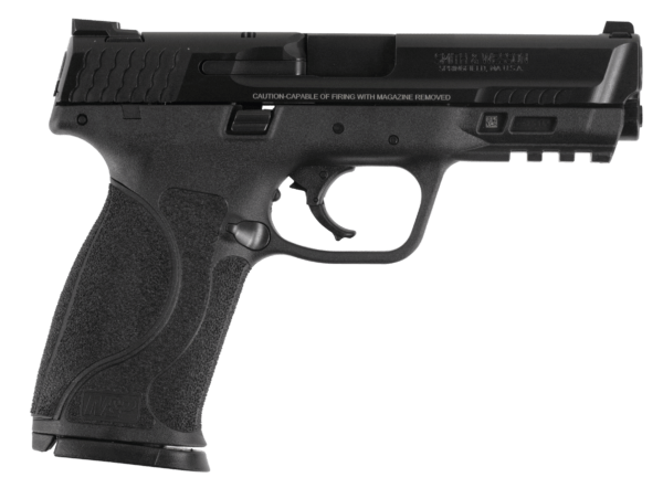 Smith & Wesson 11762 M&P M2.0 Full Size Frame 40 S&W 10+1  4.25″ Black Stainless Steel Barrel  Black Armornite Serrated Stainless Steel Slide  Matte Black Polymer Frame w/Picatinny Rail