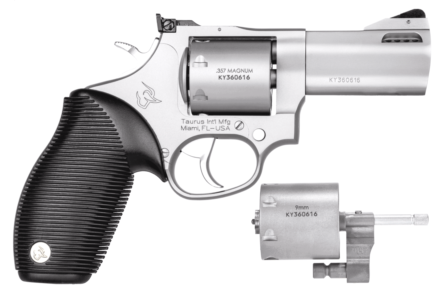 Taurus 2-692039 692 9mm Luger 38 Special +P or 357 Mag Caliber with 3 ...