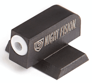 Night Fision CNK025001WGX Perfect Dot Tritium Night Sights For Canik Black | Green Tritium White Ring Front Sight