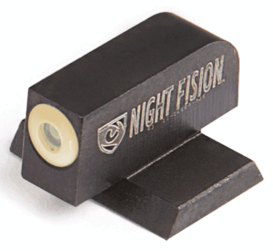 Night Fision CNK025001OGX Perfect Dot Tritium Night Sights For Canik Black | Green Tritium Orange Ring Front Sight
