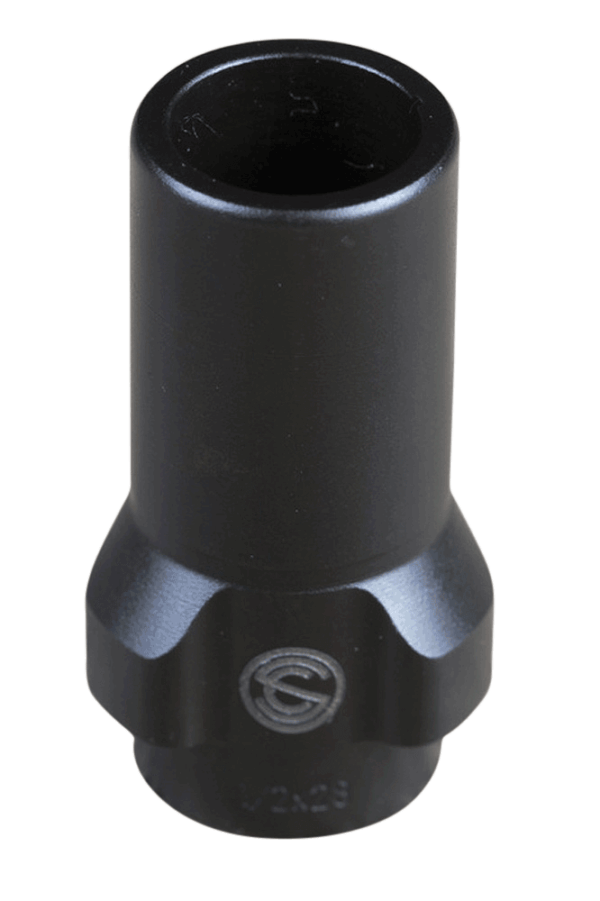 SilencerCo AC2604 3-Lug Muzzle Device 9mm Luger 1/2″-28 tpi