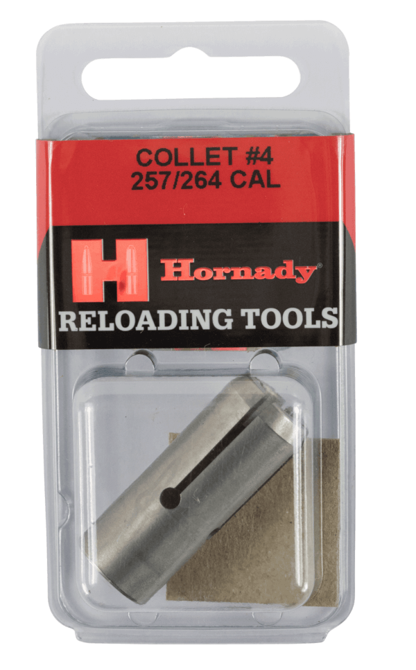 Hornady 392157 Cam Lock Bullet Collet #4 Silver 264 257 Cal Metal