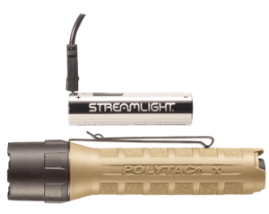 Streamlight 88612 PolyTac X Coyote Polymer White LED 35/260/600 Lumens 205 Meters Range