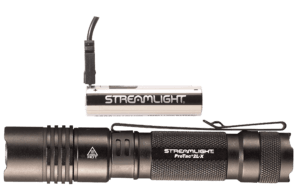 Streamlight 71700 Streamlight Jr. F-Stop Black Anodized Aluminum White LED 250/220 Lumens 150 Meters Range