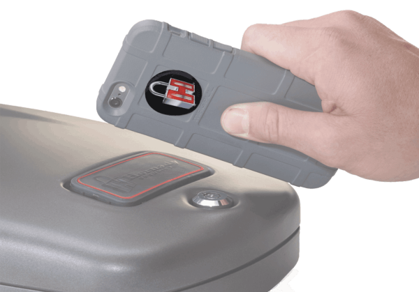 Hornady 98168 Rapid Safe RFID Sticker Black Sticker