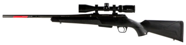 Winchester Repeating Arms 535737289 XPR Compact Scope Combo 6.5 Creedmoor 3+1 20″ Free-Floating Barrel  Black Perma-Cote Barrel/Receiver  Nickel Teflon Coated Bolt  Synthetic Stock w/Textured Grip Panels  Includes Vortex Crossfire II 3-9x40mm Scope