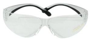 Walker’s GWPSGLCLR Sport Glasses Crosshair Adult Clear Lens Polycarbonate Black Frame