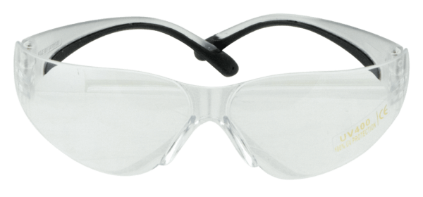 Walker’s GWPYWSGCLR Sport Glasses Clearview Youth Clear Lens Polycarbonate Clear Frame