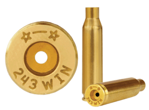 Starline Brass 243WINEUP50 Unprimed Cases Rifle 243 Winchester Unprimed Brass 50 Per Bag