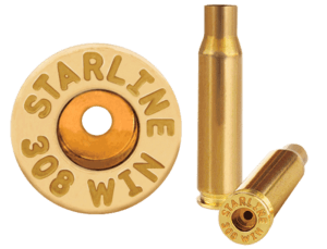 Starline Brass 308WINEUP50 Unprimed Cases Rifle 308 Win/7.62x51mm NATO Unprimed Brass 50 Per Bag