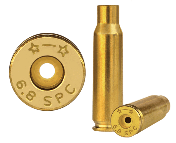 Starline Brass 68SPCEUP50 Unprimed Cases Rifle 6.8mm Rem SPC Brass 50 Per Bag