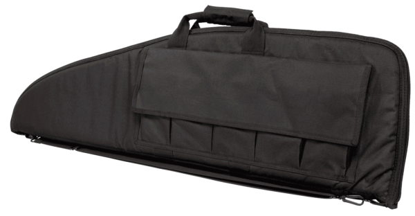 NcStar CV290740 VISM Rifle Case Black PVC Nylon with Foam Padding Double Zippers Carry Handle & ID Holder 40″ L x 13″ H Interior Dimensions