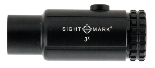 Sightmark SM19063 T-3 Magnifier 3X with Flip to Side Mount Magnifier Matte Black 3x23mm