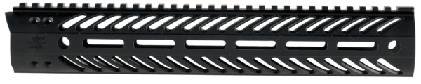 Seekins Precision 0010530033 MCSRV2 Rail System AR-15 Black Hardcoat Anodized Aluminum 12″ Picatinny/M-LOK