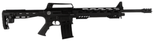 Silver Eagle Arms RZ17TAC RZ17 Tactical 12 Gauge 3″ 18.50″ 4+1 Black Rec Black Fixed Adjustable Comb Stock Rail Pistol Grip