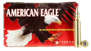 Federal AE223T75 American Eagle Target 223 Rem 75 gr Total Metal Jacket (TMJ) 20rd Box