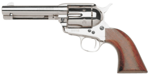 Taylors & Company 555113 1873 Cattleman 45 Colt (LC) Caliber with 5.50 Barrel  6rd Capacity Cylinder  Overall Nickel-Plated Finish Steel & Mother of Pearl Grip”
