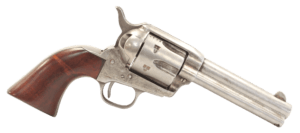 Taylors & Company 550677 Second Model Schofield 38 Special Caliber with 7 Barrel  6rd Capacity Cylinder  Overall Blued Finish Steel & Walnut Grip”