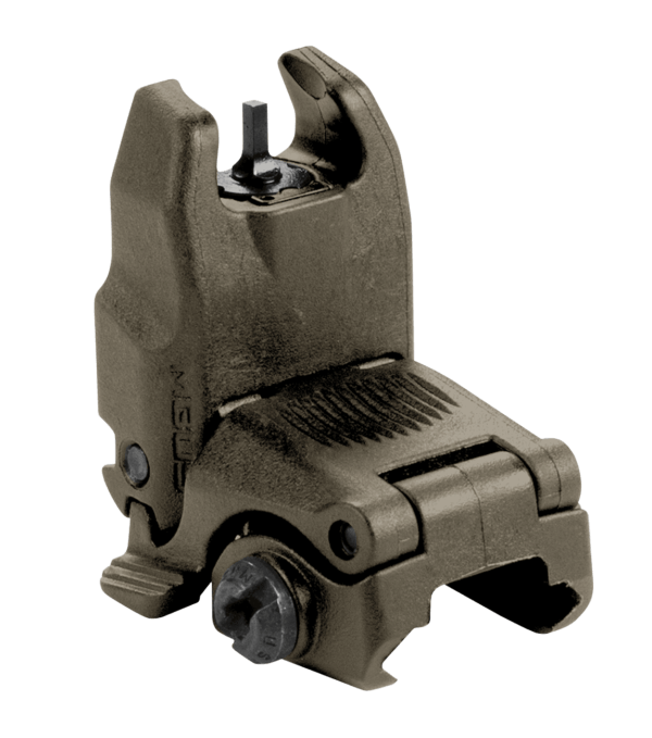 Magpul MAG247-ODG MBUS Sight Front Olive Drab Green Folding for AR-15 M16