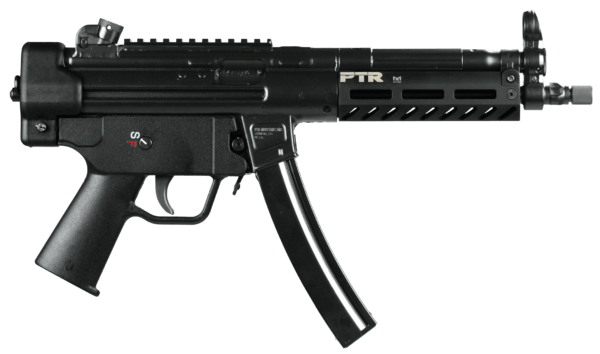 PTR 601 9CT Pistol 9mm Luger 8.86″ 30+1 Black Threaded 1/2 x 28 Top Rail