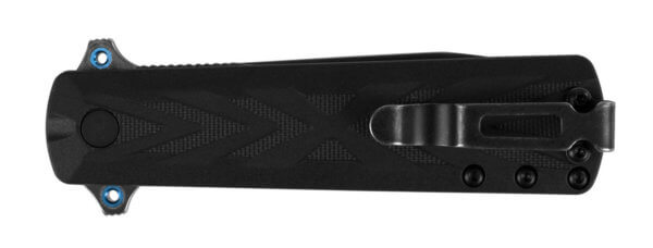 Kershaw 3960 Barstow 3″ Folding Spear Point Plain Black Oxide Blackwash 8Cr13MoV SS Blade Black Glass-Filled Nylon Handle Includes Pocket Clip