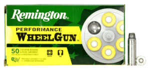 Remington Ammunition 22338 Performance WheelGun Target 45 Colt (LC) 225 gr Lead Semi-Wadcutter (LSWC) 50rd Box