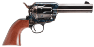 Cimarron PP400MALO El Malo Pre-War 1896-1940 Revolver 357/38 Special 4.75″ Walnut Grip Blued