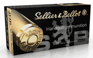 Sellier & Bellot SB10B Handgun 10mm Auto 180 gr Jacketed Hollow Point (JHP) 50rd Box