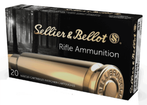 Sellier & Bellot SB308SUBA Rifle 308 Win 200 gr Hollow Point Boat Tail 20rd Box