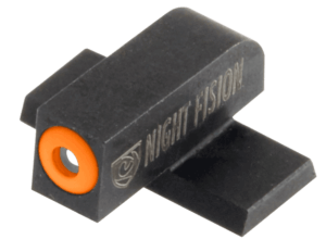 Night Fision SPR225001OGX Perfect Dot Tritium Night Sights For Springfield Black | Green Tritium Orange Ring Front Sight