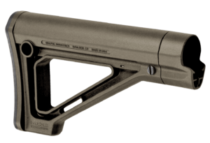 Magpul MAG480-FDE MOE Carbine Stock Fixed Flat Dark Earth Synthetic for AR-15 M16 M4 with Mil-Spec Tubes (Tube Not Included)