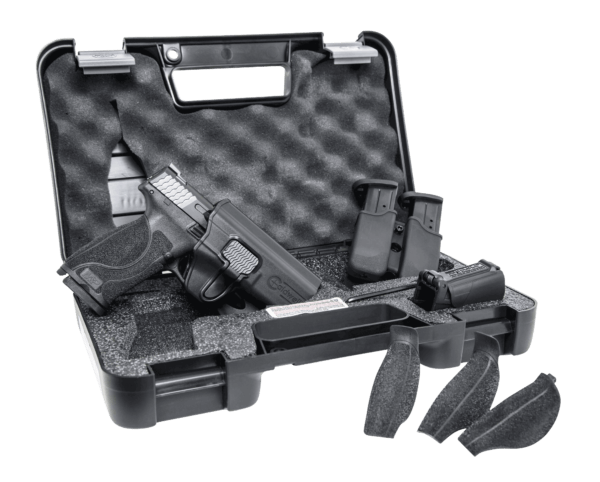 Smith & Wesson 11766 M&P M2.0 Carry & Range Kit Full Size Frame 40 S&W 15+1  4.25″ Black Armornite Stainless Steel Barrel & Serrated Slide  Matte Black Polymer Frame w/Picatinny Rail  Ambidextrous