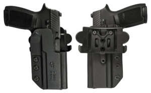 Galco CSBK2L CarrySafe 2.0 Black Nylon Clip-On Fits FN 509 Fits Taurus G2C Fits Glock 17 Gen1-5 Right Hand