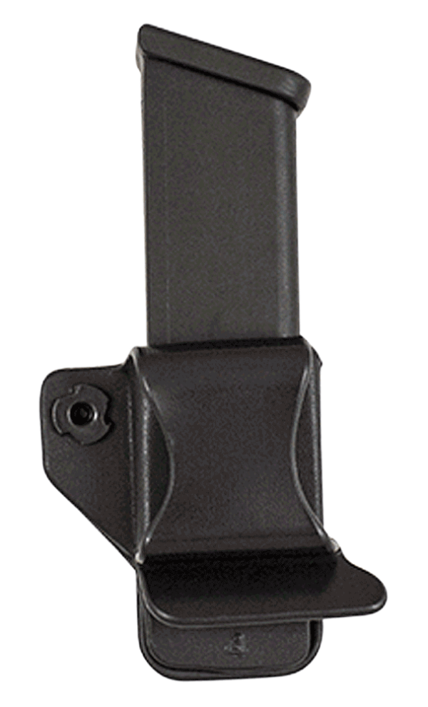 Comp-Tac C62204000LBKN Single Mag Pouch OWB Black Kydex Belt Clip Compatible w/Double Stack/Most Glock Belts 1.50″ – 2.25″ Wide Right Hand