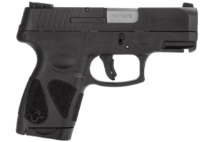 Taurus 1G2S931 G2S Black 9mm Luger Single 3.25″ 7+1 Black Polymer Grip/Frame Black Carbon Steel Slide