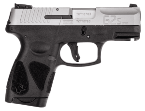 Taurus 1G2S939 G2S 9mm Luger Single 3.25″ 7+1 Black Polymer Grip/Frame Stainless Steel Slide